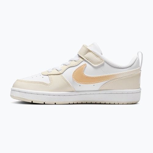 Buty dziecięce Nike Court Borough Low white/chalk/white/shimmer