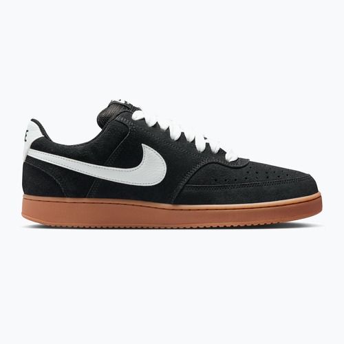 Buty męskie Nike Court Vision Low FL black/gum med brown/white