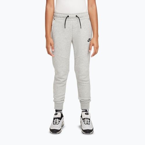 Spodnie dziecięce Nike Sportswear Tech Fleece dark grey heather/black/black