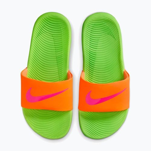Klapki Nike Kawa total orange/green strike/hyper pink