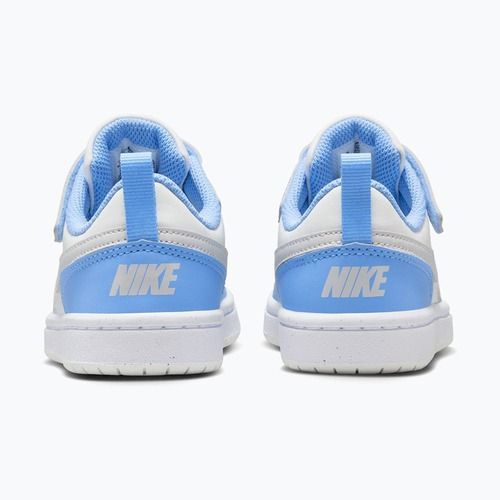 Buty dziecięce Nike Court Borough Low Recraft summit white/cobalt pulse/vast grey