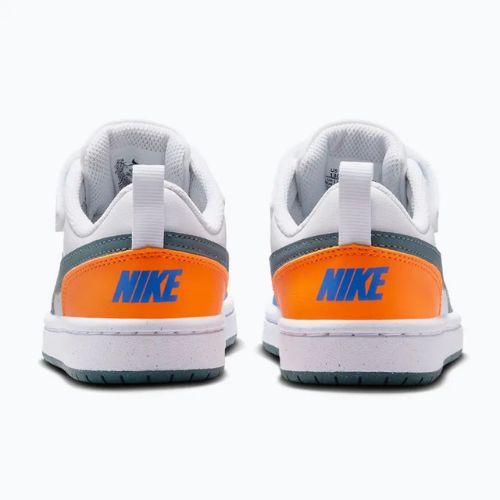 Buty dziecięce Nike Court Borough Low Recraft white/malachite/mineral slate