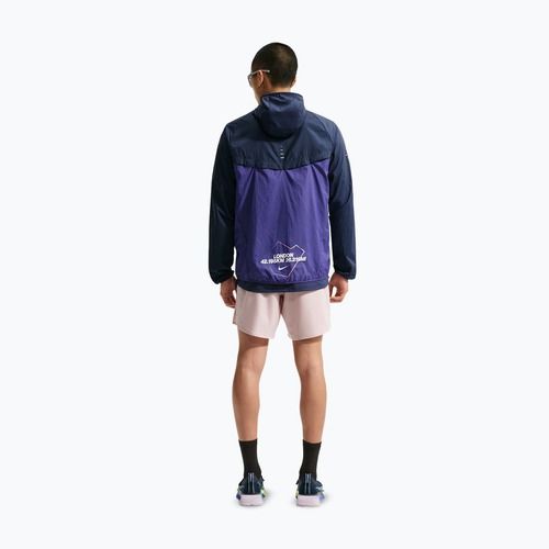 Kurtka do biegania męska Nike Stride Dri-Fit ADV midnight navy/court purple