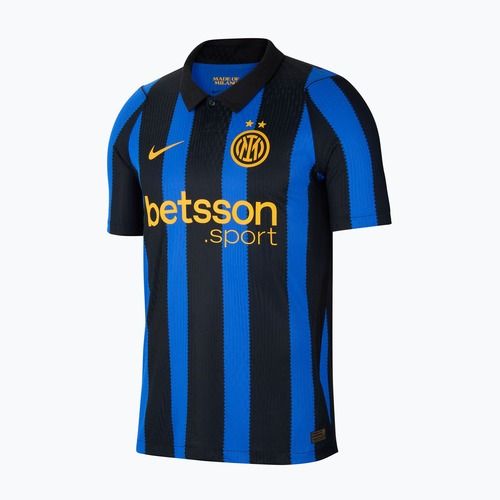 Koszulka piłkarska męska Nike Inter Milan Dri-Fit ADV Match lyon blue/black/university gold