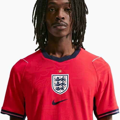Koszulka piłkarska męska Nike England 2026 Match Away speed red/obsidian/white/obsidian