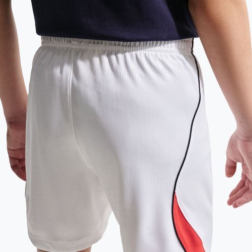 Spodenki piłkarskie dziecięce Nike England 2026 Stadium Home white/speed red/obsidian/obsidian