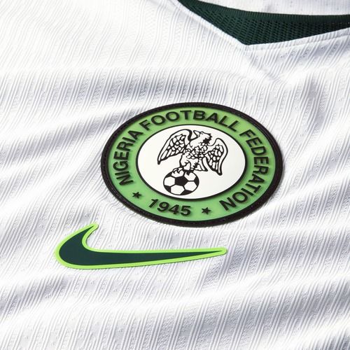 Koszulka piłkarska męska Nike Nigeria 2026/27 Match Away white/green glow/black
