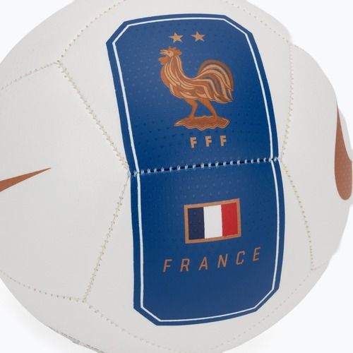 Piłka do mini piłki nożnej Nike Skills France white rozmiar 1