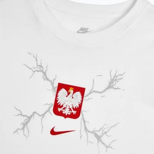 Koszulka piłkarska dziecięca Nike Graphic Poland white
