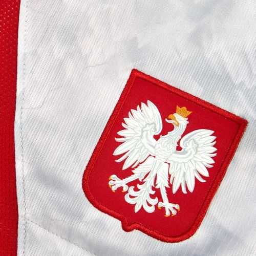 Spodenki reprezentacji Polski męskie domowe Nike Dri-Fit white/field silver