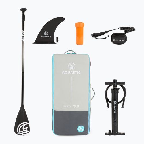 Zestaw deska SUP pompowana AQUASTIC Perth 10'8" allround niebieski