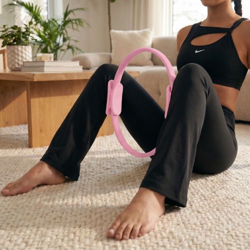 Obręcz do pilatesu XTREXO SCULPT różowy