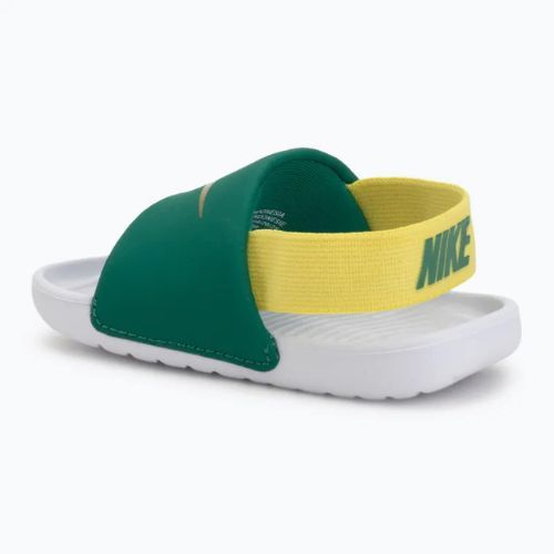 Klapki dziecięce Nike Kawa malachite/sonic yellow
