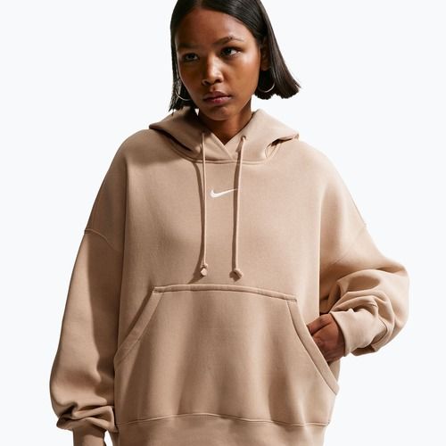 Bluza damska Nike Sportswear Phoenix Fleece Oversized linen/sail
