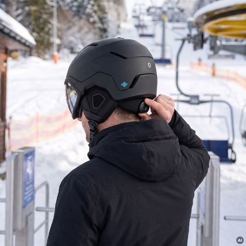 Kask narciarski ATTABO Avens 3.0 Visor ERT czarny