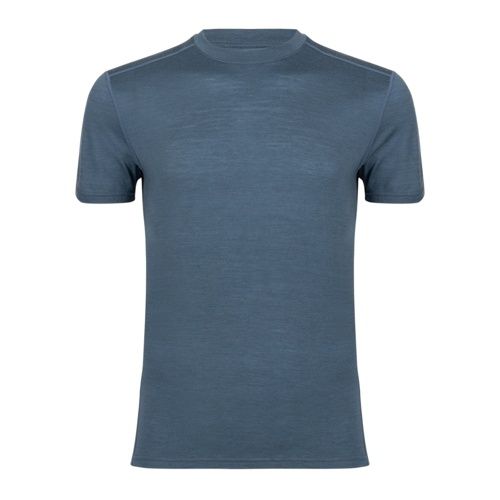 Koszulka termoaktywna męska WOOLCANO Merino 100% TEE0546 szara