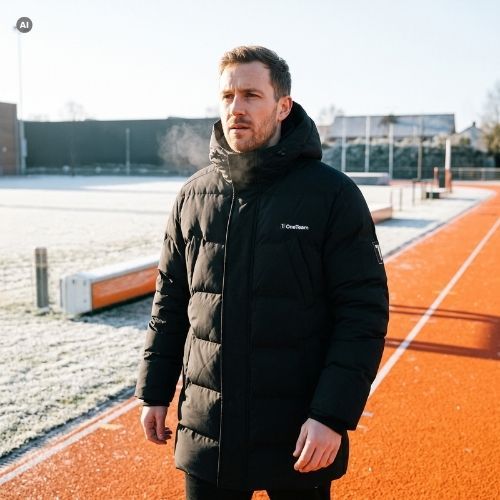 Kurtka zimowa męska OneTeam TacticalPro Heat parka czarny