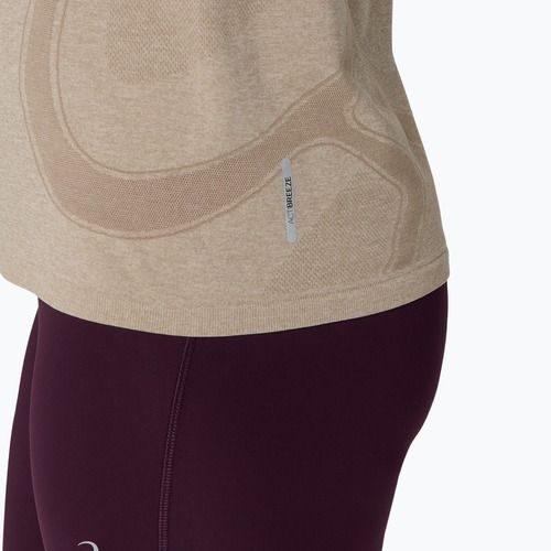 Koszulka do biegania damska Asics Road Seamless Ss Top greige