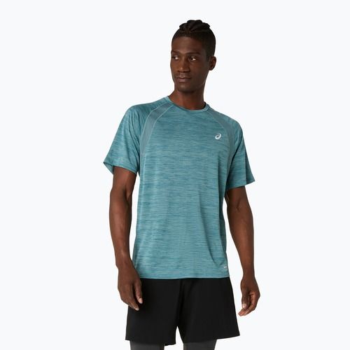 Koszulka do biegania męska ASICS Road foggy teal