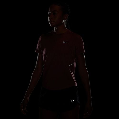 Koszulka do biegania damska Nike Swift Dri-Fit pink smoke