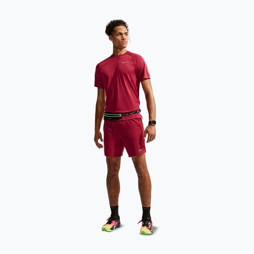 Spodenki do biegania męskie Nike Stride Dri-Fit Brief-Lined 7" tough red