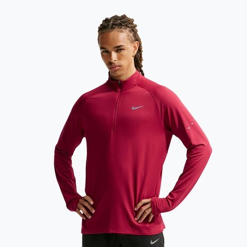 Bluza do biegania męska Nike Stride 1/4 Zip Dri-Fit tough red