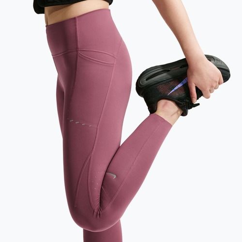 Legginsy damskie Nike Swift pink smoke