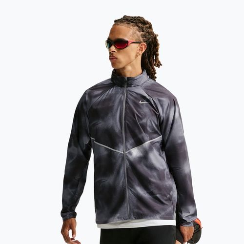 Kurtka do biegania męska Nike Miler black/smoke grey