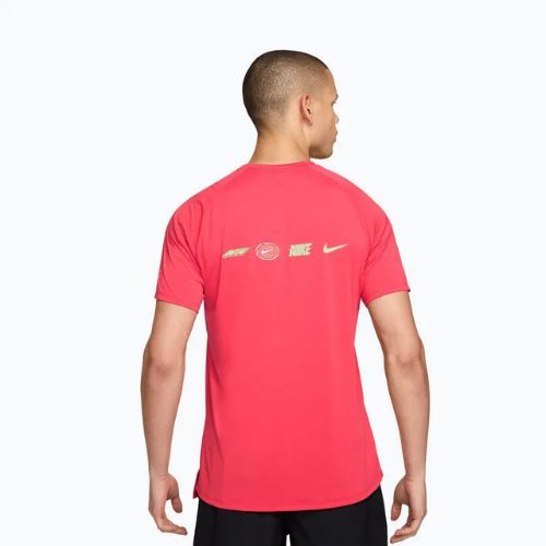 Koszulka do biegania męska Nike Stride fusion red