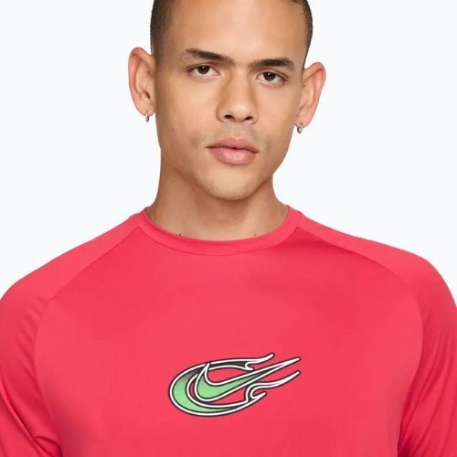 Koszulka do biegania męska Nike Stride fusion red