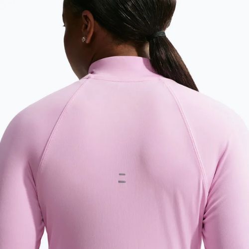 Bluza do biegania damska Nike Tempo Dri-Fit 1/4 Zip pink rise