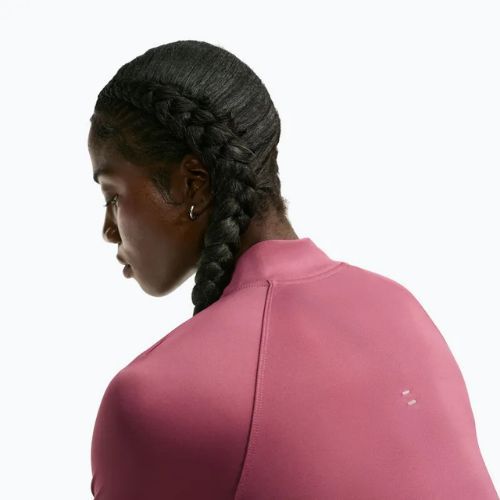 Bluza do biegania damska Nike Tempo Dri-Fit 1/4 Zip pink smoke