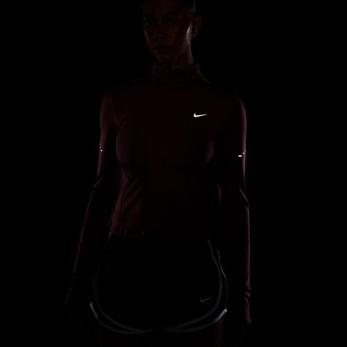 Bluza do biegania damska Nike Swift Dri-Fit Full Zip pink smoke