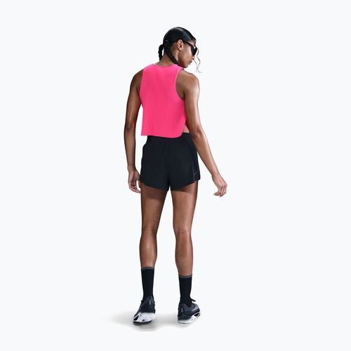 Koszulka do biegania damska Nike AeroSwift hyper pink/black
