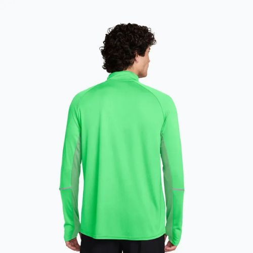 Bluza do biegania męska Nike Miler Dri-Fit UV 1/2 Zip illusion green
