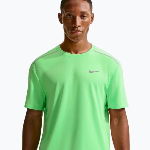 Koszulka do biegania męska Nike Miler Dri-Fit UV illusion green