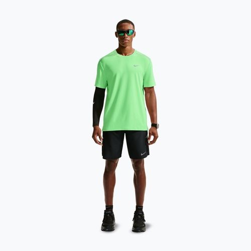Koszulka do biegania męska Nike Miler Dri-Fit UV illusion green