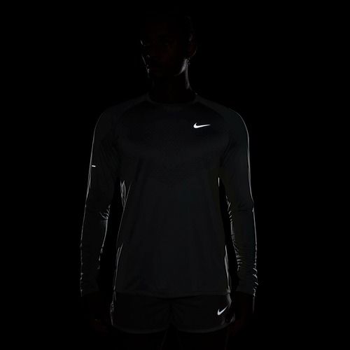 Longsleeve do biegania męski Nike Stride Dri-Fit ADV Smoke Grey