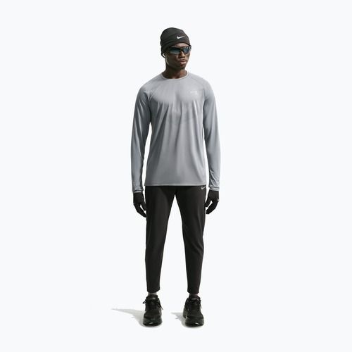 Longsleeve do biegania męski Nike Stride Dri-Fit ADV Smoke Grey