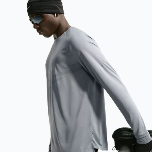 Longsleeve do biegania męski Nike Stride Dri-Fit ADV Smoke Grey