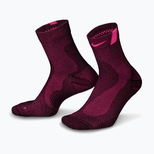 Skarpety Nike Run Lightweight Micro Crew black/hyper pink/hyper pink