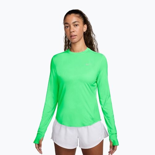 Longsleeve do biegania damski Nike Swift Dri-FIT UV illusion green