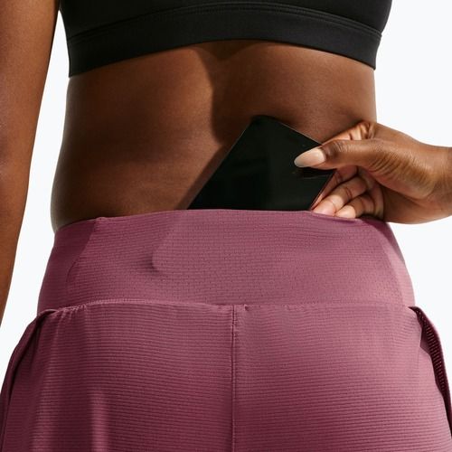Spodenki do biegania damskie Nike Flow pink smoke