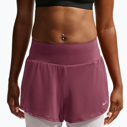 Spodenki do biegania damskie Nike Flow pink smoke