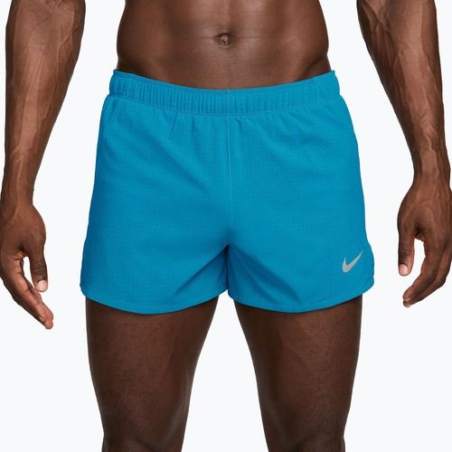 Spodenki do biegania męskie Nike Fast light current blue/black