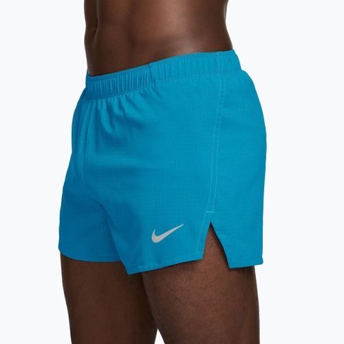 Spodenki do biegania męskie Nike Fast light current blue/black