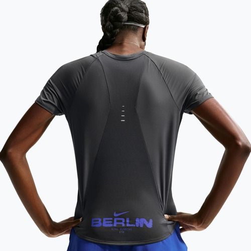 Koszulka do biegania damska Nike Swift Dri-FIT anthracite