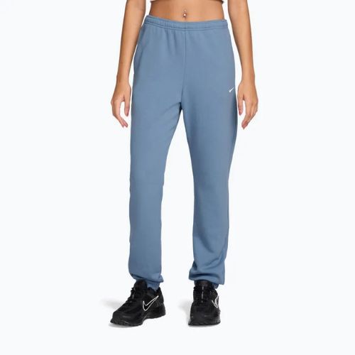 Spodnie damskie Nike Studio Fleece work blue/sail