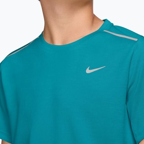 Koszulka dziecięca Nike Miler bright spruce/energy/heather