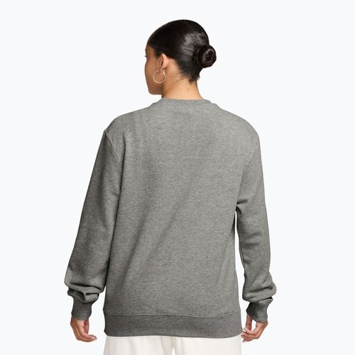 Bluza damska Nike Studio Fleece Lightweight dark grey heather/sail